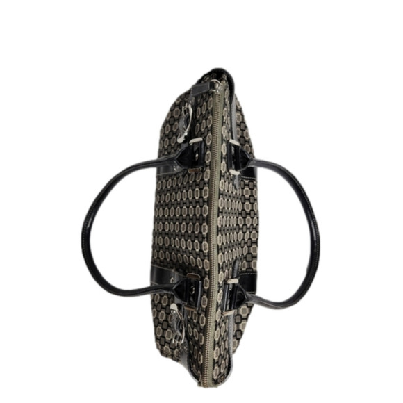 Purse Handbag Y2K Shoulder bag Tan Black color Buckles NINE WEST - Picture 6 of 15